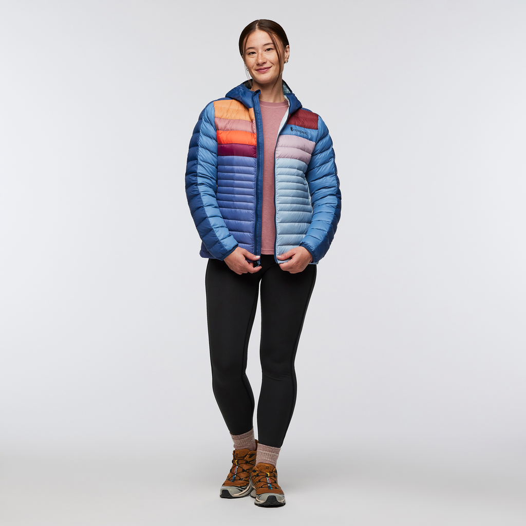 Funky Fuego Down Hooded Jacket - Women's